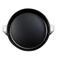 Eclipse - Set 2 poêles 24/28cm revêtement céramique, 1 poignée amovible inox, 1 éplucheur et 1 couteau office