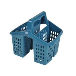 Egouttoir à couverts bleu paon