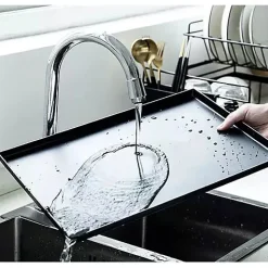 Egouttoir à vaisselle à deux niveaux 43 x 29 x 27 cm