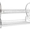 Egouttoir à vaisselle à deux niveaux 22 assiettes