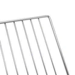 Egouttoir à vaisselle métal et plastique avec bac blanc Box & Beyond