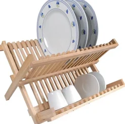 Egouttoir pliable cadre en bois Metaltex 69043410080