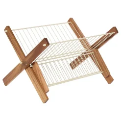 Egouttoir pliant Acacia beige - Beige- 5five