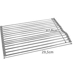 Egouttoir Sèche-vaisselle/égouttoir - escamotable 29,5 x 47,8 cm