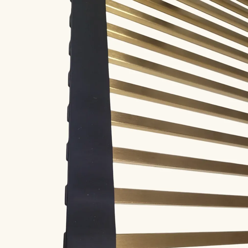 Egouttoir vaisselle rabattable inox doré Helika - dessous de plat doré