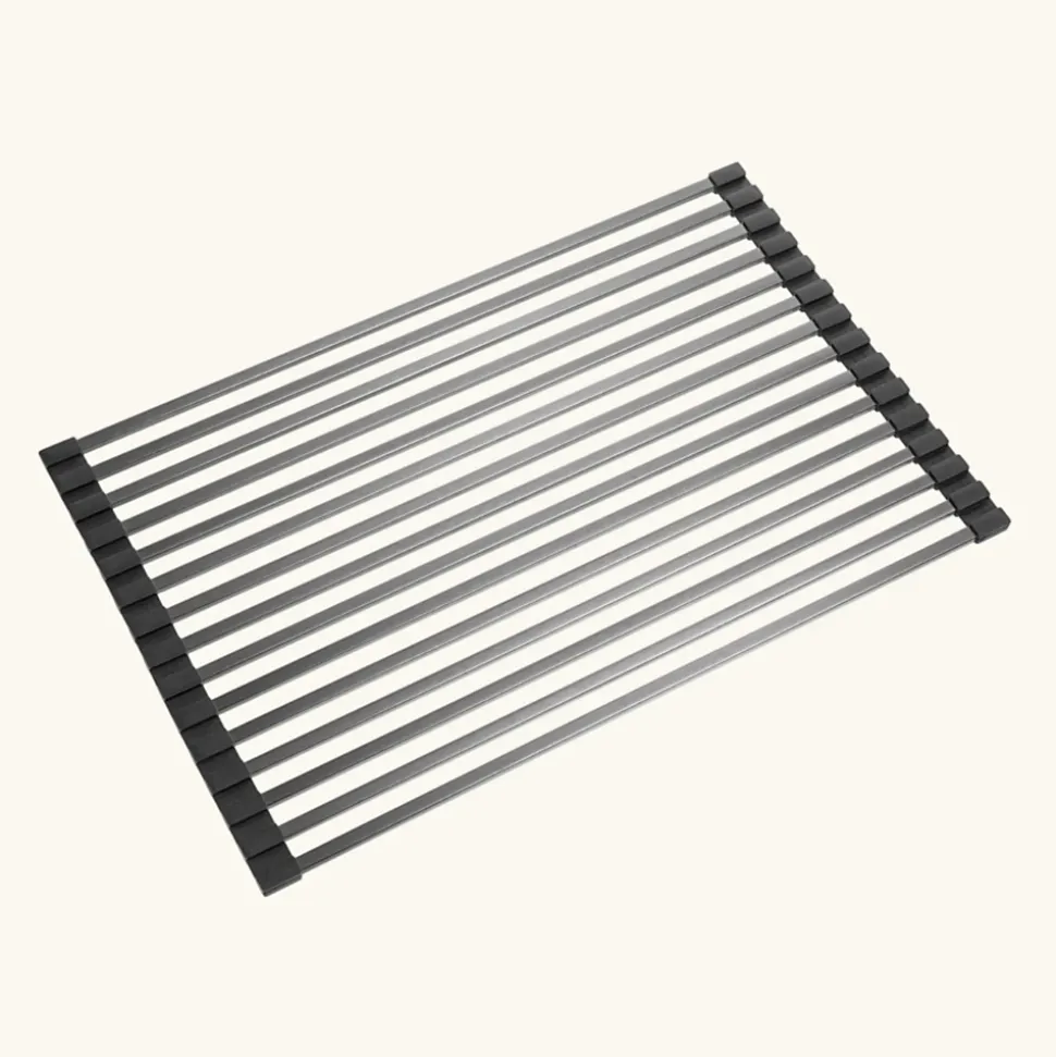 Egouttoir vaisselle rabattable inox Helika - dessous de plat inox