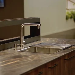 Egouttoir vaisselle rabattable inox Helika - dessous de plat inox