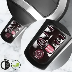 EK30 BK Bouilloire électrique 3000W Capacité 1,5L Température réglable 40 60 80 100 Arrêt automatique Maintien au chaud Duronic