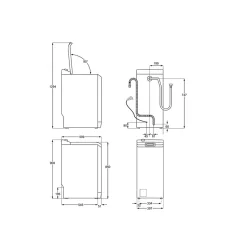 ELECTROLUX Lave-linge top 6kg essorage 1200 tr/mn - EWQ6412B