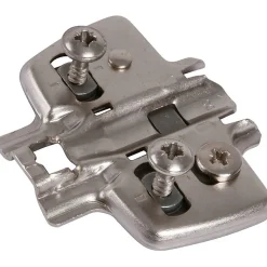 Embase à visser pour ferrure d'angle - Hettich - 0 mm