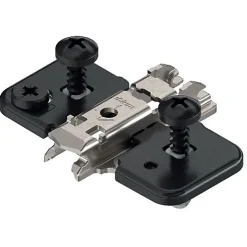 Embase CLIP TOP réglage excentrique en croix noir expando - BLUM - EMB174710NO