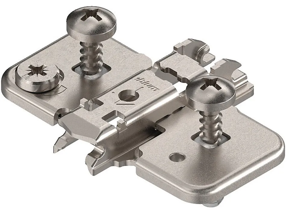 Embase CLIP TOP réglage excentrique en croix avec cale de 3 expando - BLUM - EMB174713