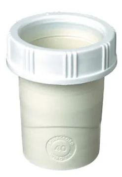 Embout à visser Ø32 mm Wirquin blanc