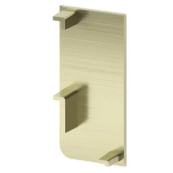 Embout de rail pour plan de travail laiton Caraway Innovo GoodHome vendu par 2