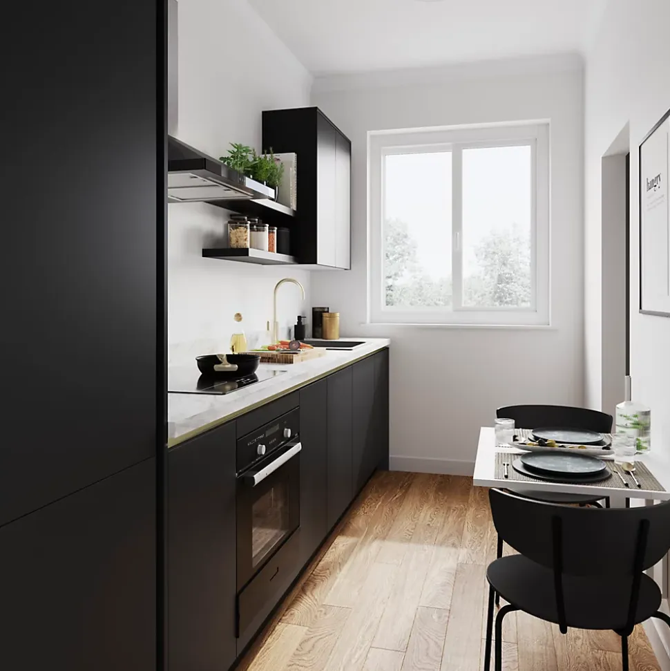 Embout de rail pour plan de travail laiton Caraway Innovo GoodHome vendu par 2