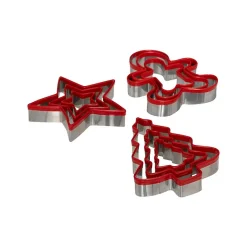 Emporte-pièces Noël 3 pièces - Rouge- 5five