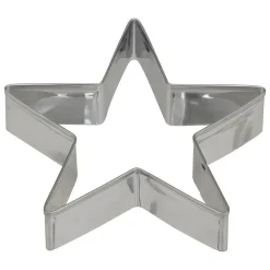 Emporte-pièces étoiles 7 pièces kit Noël - Argent- 5five