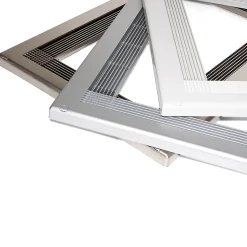 Emuca Cadre pour micro-ondes, à encastrer dans des éléments de cuisine, module 600mm, 600x400mm, Plastique, Peint en aluminium