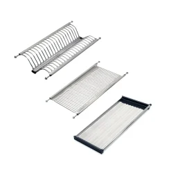 Emuca Égouttoir acier inoxydable Drynox, module 600mm, acier inoxydable