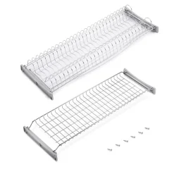 Emuca Égouttoir Suprastar pour module, 800, Acier, Chromé