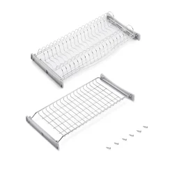 Emuca Égouttoir Suprastar pour module, 600, Acier, Chromé