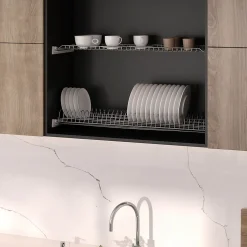 Emuca Égouttoir Suprastar pour module, 900, Peint en aluminium, Acier