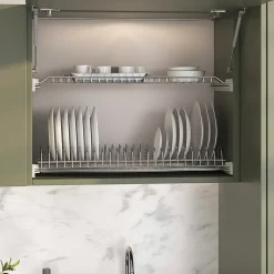 Emuca Égouttoir Suprastar pour module, 700, Peint en aluminium, Acier