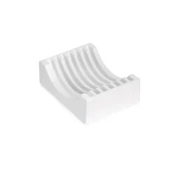 Emuca Kit de rangement pour assiettes, 13 assiettes maximum, plastique, blanc