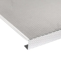 Emuca Protecteur de fond pour meuble de cuisine, 16mm, module 800mm, 768x580mm, Plastique et Aluminium, Aluminium naturel