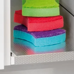 Emuca Protecteur de fond pour meuble de cuisine, 16mm, module 800mm, 768x580mm, Plastique et Aluminium, Aluminium naturel