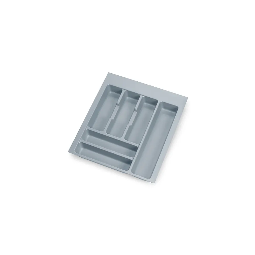 Emuca Range-couverts Optima pour tiroir universel, module 450mm, Plastique, Gris