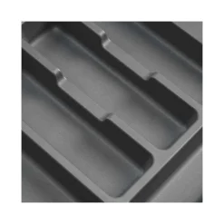 Emuca Range-couverts Optima pour tiroir universel, module 900mm, Plastique, Gris antracite