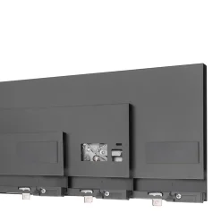 Emuca Tiroir extérieur Protone 30kg , coulisses à sortie totale et fermeture amortie, hauteur 131mm, profondeur 270mm, Acier, Gris