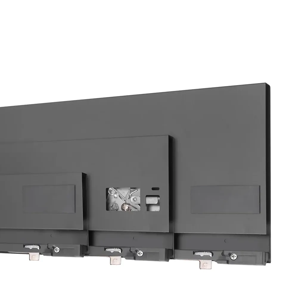 Emuca Tiroir extérieur Protone 30kg , coulisses à sortie totale et fermeture amortie, hauteur 131mm, profondeur 400mm, Acier, Gris