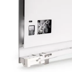 Emuca Tiroir extérieur Vertex Push Synchro avec réglages 3D, hauteur 131mm , 40kg, profondeur 500mm, Acier, Peint en blanc