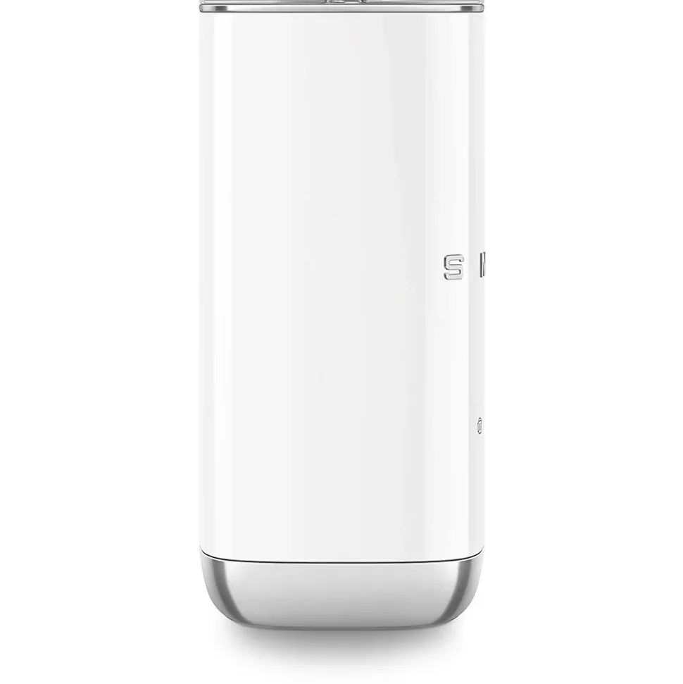 Emulsionneur de lait 500w 0.12 / 0.18l blanc Smeg MFF02WHEU années 50