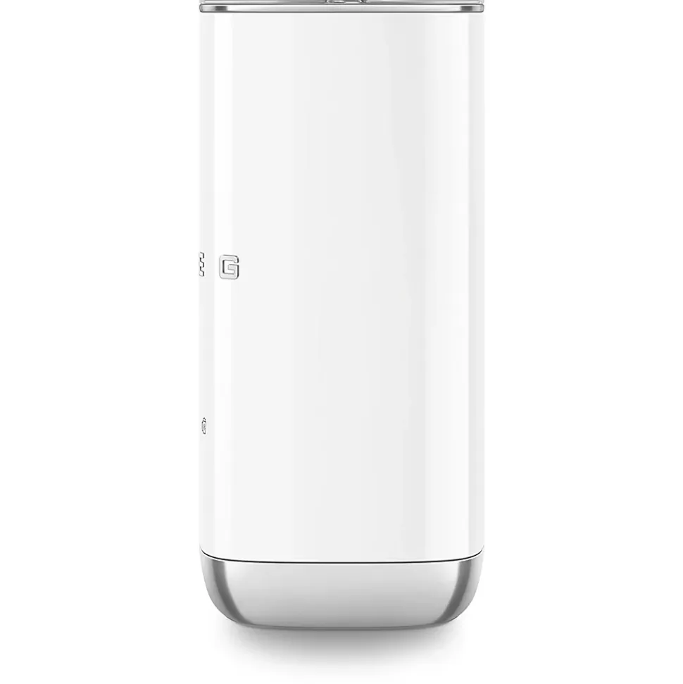 Emulsionneur de lait 500w 0.12 / 0.18l blanc Smeg MFF02WHEU années 50