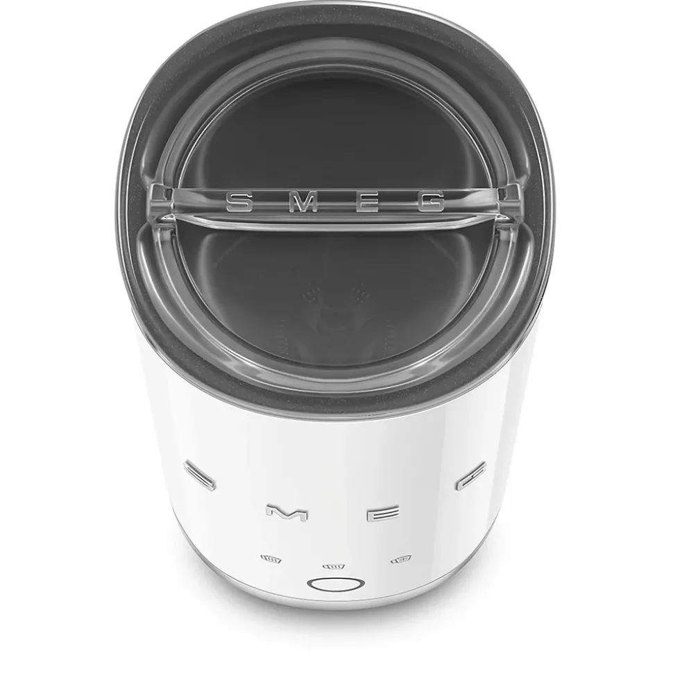 Emulsionneur de lait 500w 0.12 / 0.18l blanc Smeg MFF02WHEU années 50