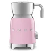 Emulsionneur de lait 500w 0.6l rose Smeg MFF11PKEU années 50