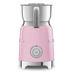 Emulsionneur de lait 500w 0.6l rose Smeg MFF11PKEU années 50
