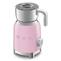 Emulsionneur de lait 500w 0.6l rose Smeg MFF11PKEU années 50
