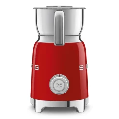 Emulsionneur de lait 500w 0.6l rouge Smeg MFF11RDEU années 50