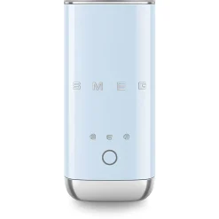 Emulsionneur de lait 500w 0.18l bleu azur Smeg MFF02PBEU années 50