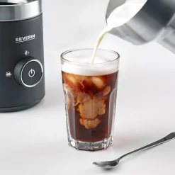 Emulsionneur de lait 500w 0.5l inox/noir Severin SM3585 spuma 500