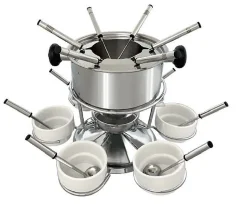 Ensemble à fondue bourguignonne pour 6 personnes, diamètre 17 cm Rotel Swiss Tradition