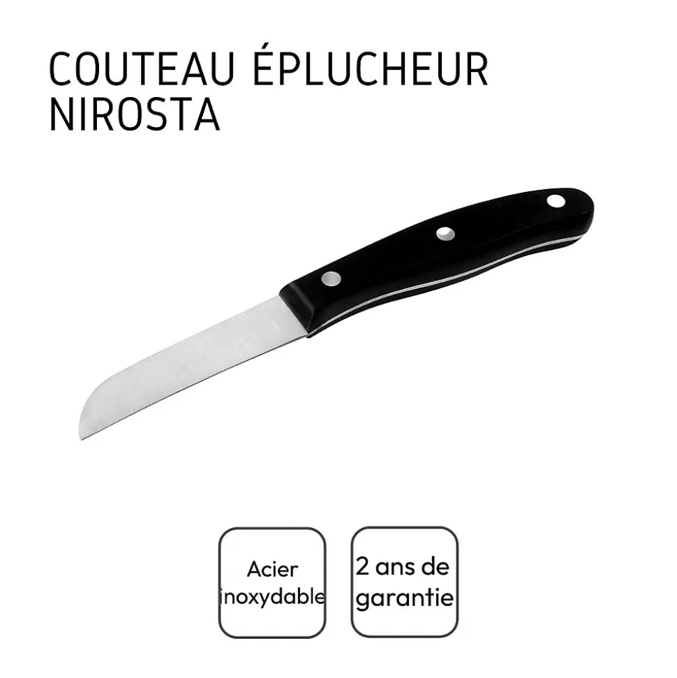 Ensemble de 6 Couteaux à légumes 20 cm Nirosta Fit
