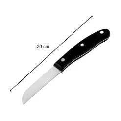 Ensemble de 3 couteaux de cuisine 20, 22 et 26 cm Nirosta Fit