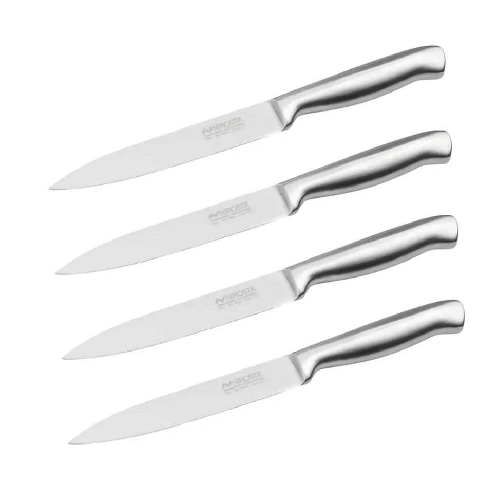 Ensemble de 4 Couteaux de cuisine universel 24 cm en tout Nirosta Star