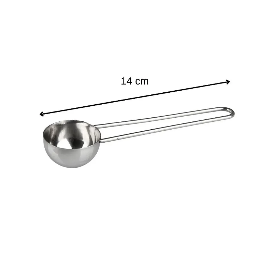 Ensemble de 2 Cuillères doseuse à café inox environ 8gr Fackelmann Petit Déjeuner