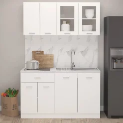 Ensemble de 4 meubles de cuisine 